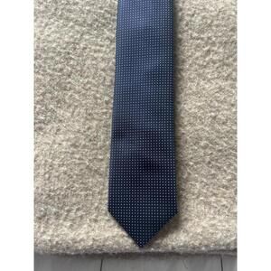 Nautica Necktie Mens Blue Polka Dot Classic